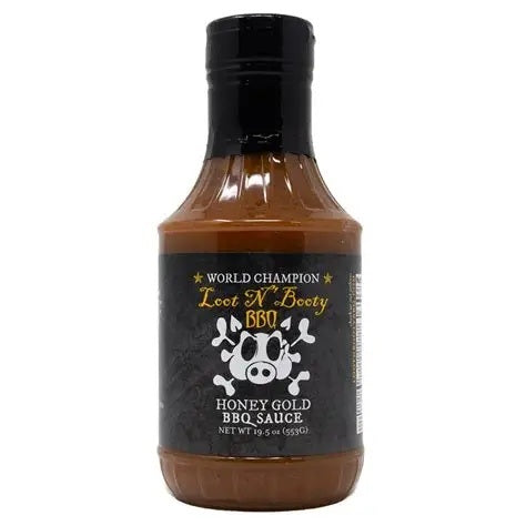 Loot N Booty BBQ Honey Gold BBQ Sauce - 19.5oz (553g)