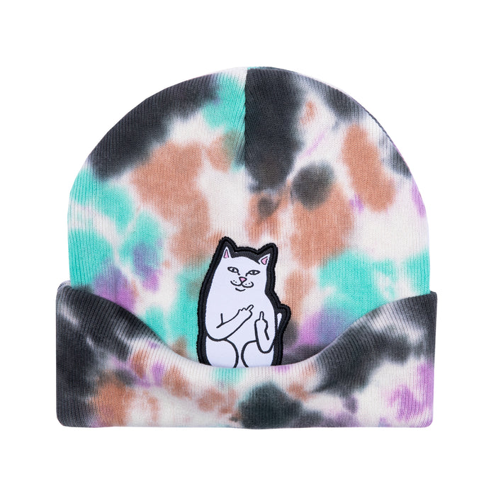 Putnam Lord Nermal Beanie (Black / Mint Tie Dye)