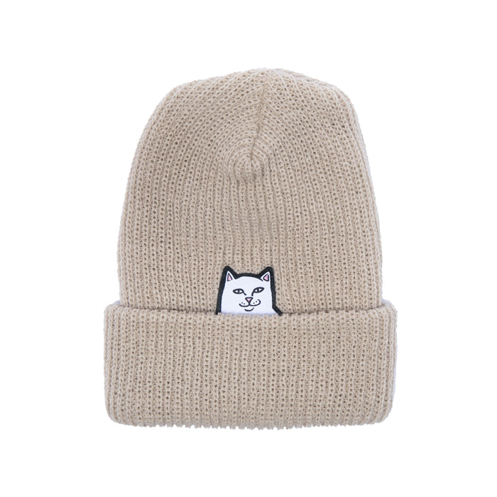 RIPNDIP Lord Nermal Beanie (Cream)