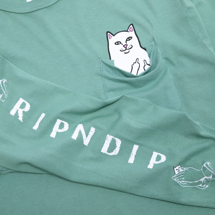 RIPNDIP Lord Nermal Long Sleeve (Light Pine)