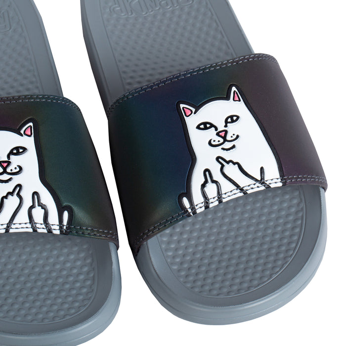 317209 Lord Nermal Slides (Black Iridescent)