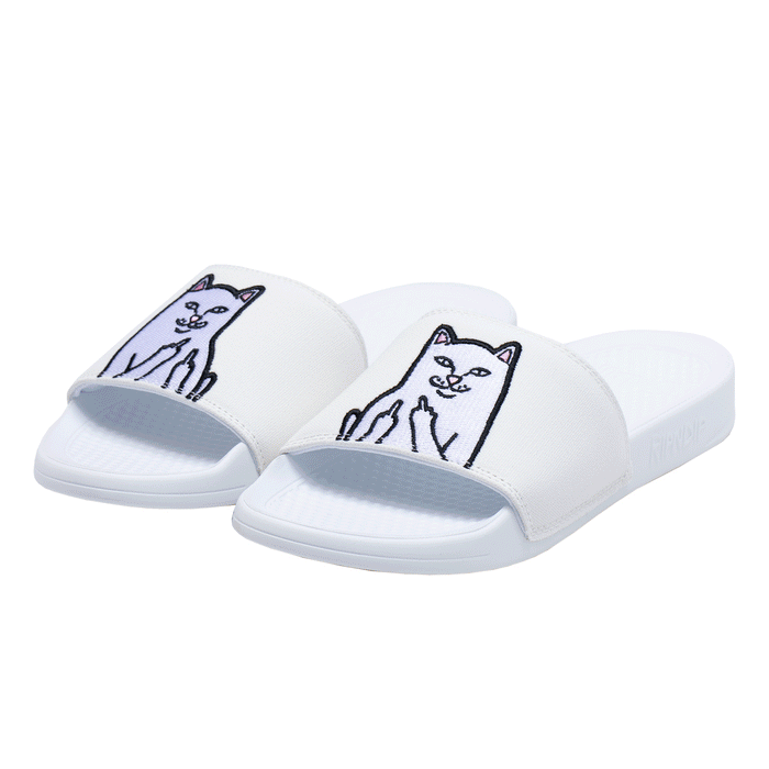 RIPNDIP Lord Nermal Slides UV Activated (Purple/Gold)