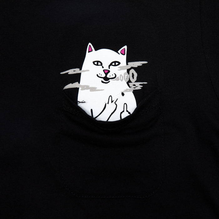 RIPNDIP Lord Nermal Smokey Pocket Tee (Black)