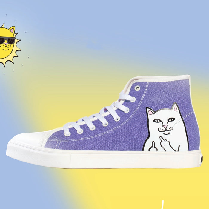 340024 Lord Nermal UV Activated High Tops (Blue/Fuschia)