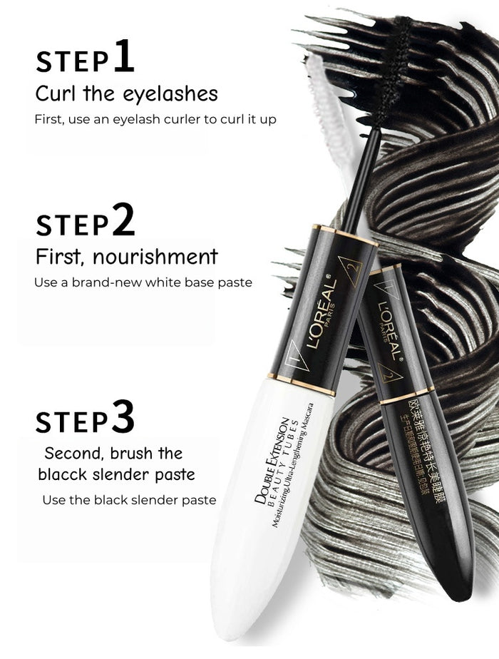 L'Oréal Double-head Moist Ultra-lengthening Mascara T4975