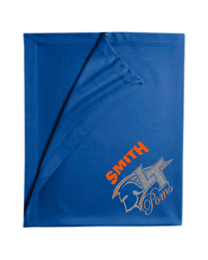 LT Poms Blanket- Matte or Glitter