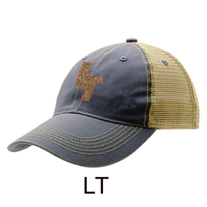 LT Poms Glitter Trucker Hat- 2 designs