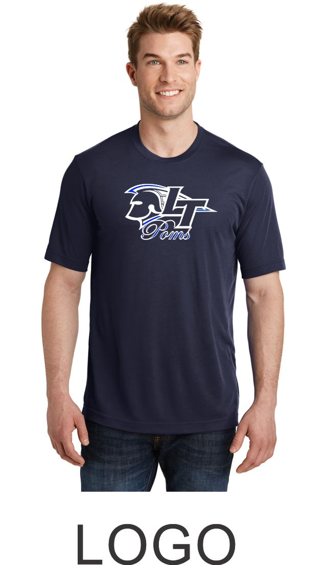 LT Poms Sport-Tek Unisex Wicking Tee -2 designs