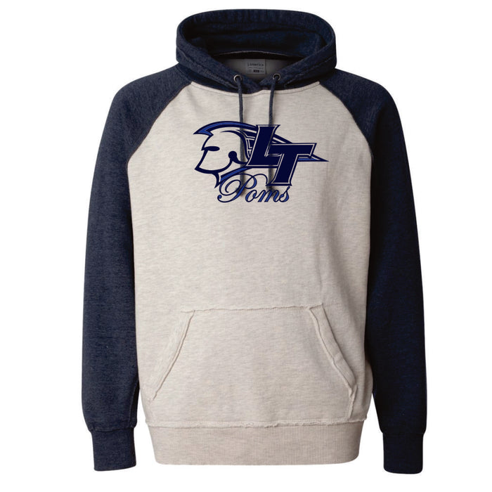 LT Poms Vintage Heathered Hoodie