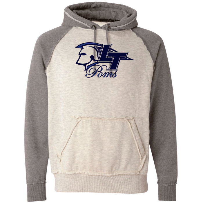 LT Poms Vintage Heathered Hoodie