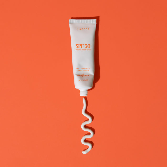 Packaging for LAPCOS spf 50 hybrid sunscreen for face