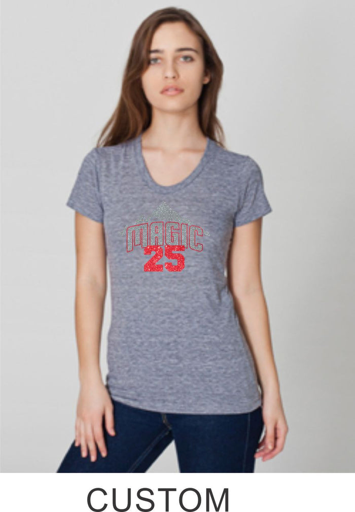 Magic Track Tee- 4 designs- Matte or Glitter