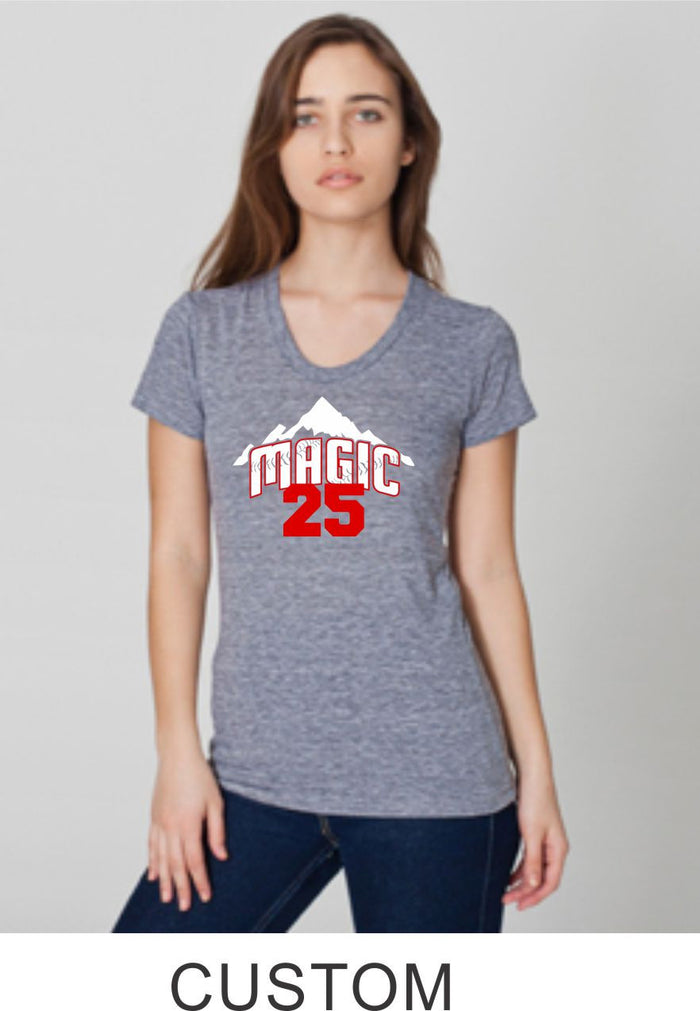 Magic Track Tee- 4 designs- Matte or Glitter