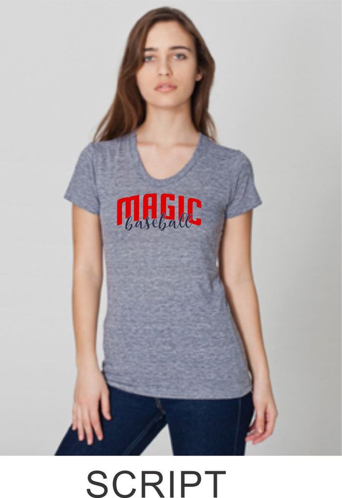 Magic Track Tee- 4 designs- Matte or Glitter