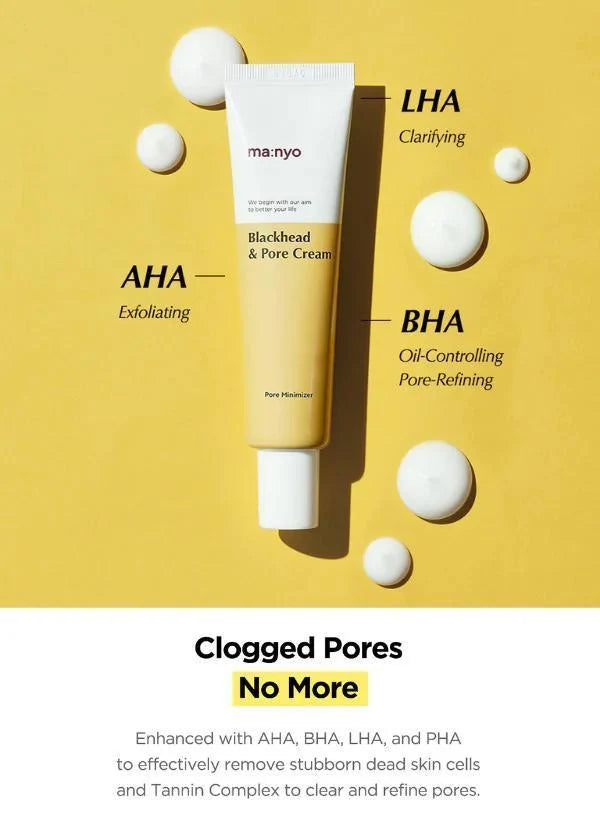 Manyo Blackhead & Pore Cream 30 mL