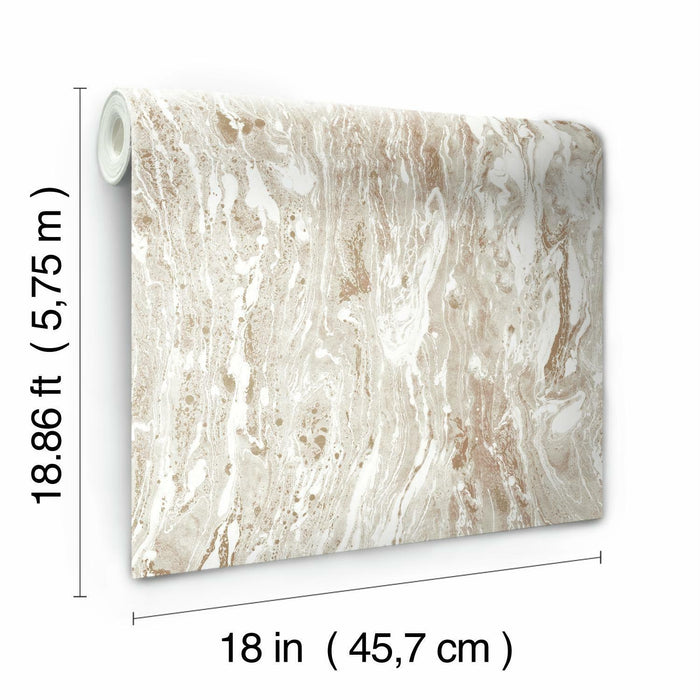 Marble Seas Peel & Stick Wallpaper - EonShoppee