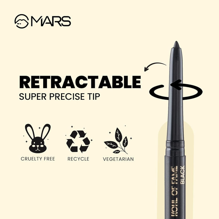 MARS Kohl of Fame Kajal 0.35g - 01 Black