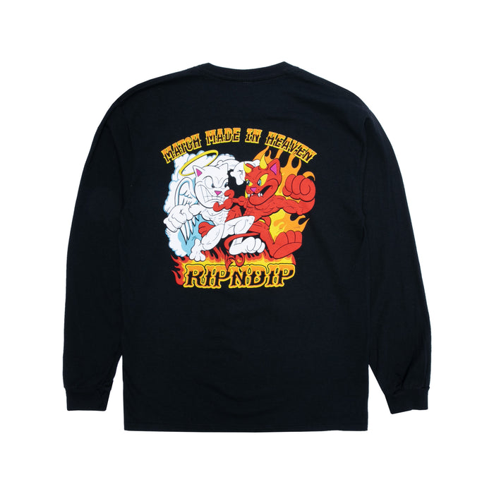 RIPNDIP Match Made In Heaven Long Sleeve (Black)