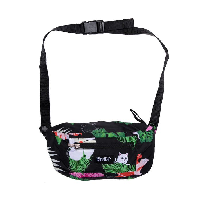 RipNDip Maui Nerm Packable Anorak Jacket (Black)
