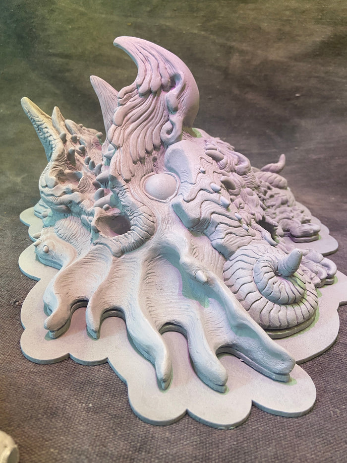 MEDIEVAL SHRIEKER WALL PLAQUE BLANK CAST **PREORDER- ** 4 WEEKS