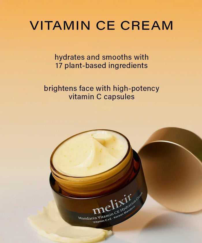 Melixir Mandarin Vitamin CE Hydration Cream 30 mL