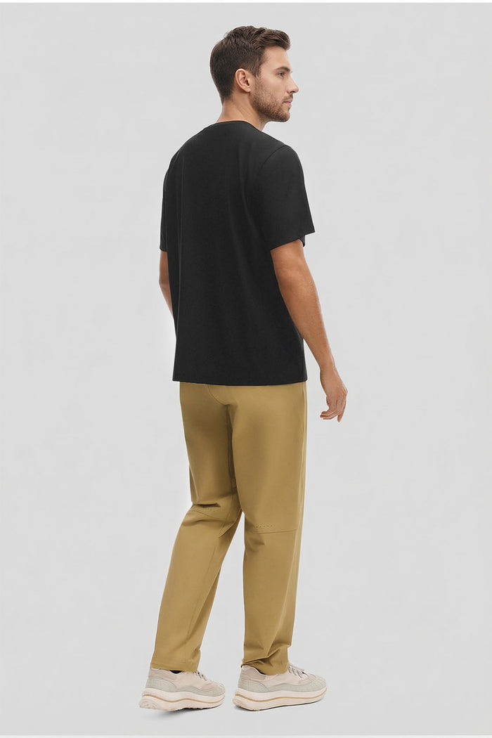 Men's Dual-Layer Cooling Performance T-Shirt UPF 50+ DR015