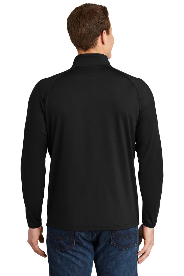 Men's Sport-Tek® Sport-Wick® Stretch 1/4-Zip Pullover