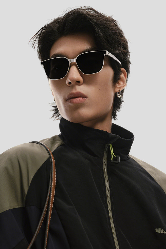 Men's Square Folding Sunglasses UV 400 FD434