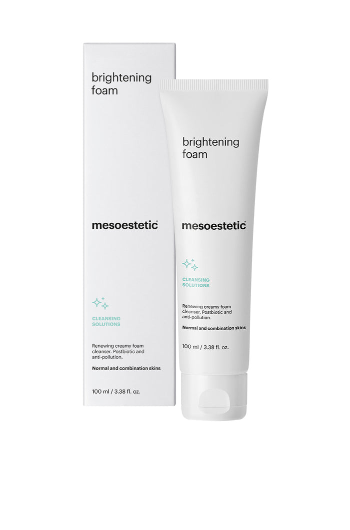 mesoestetic brightening foam