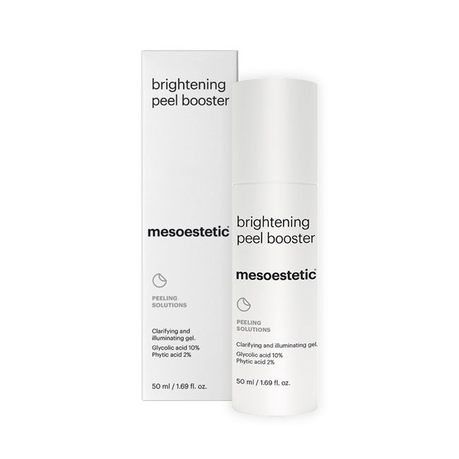 mesoestetic brightening peel booster