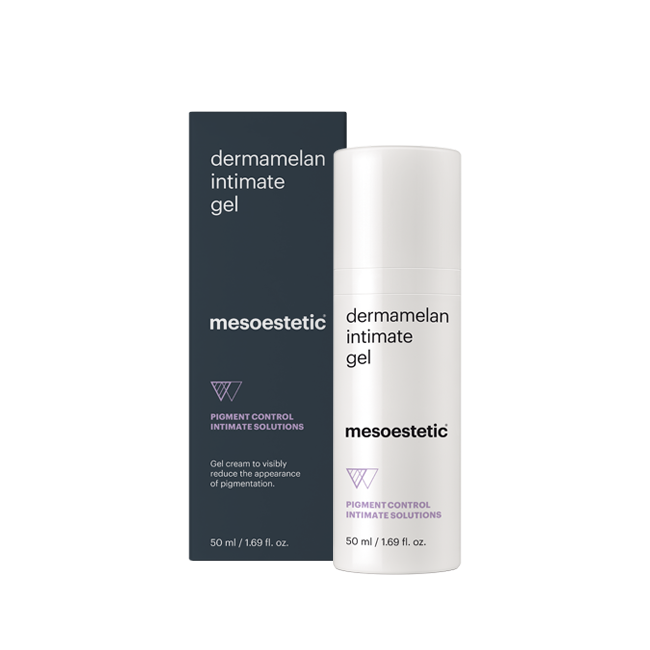 mesoestetic dermamelan intimate home depigmenting gel cream