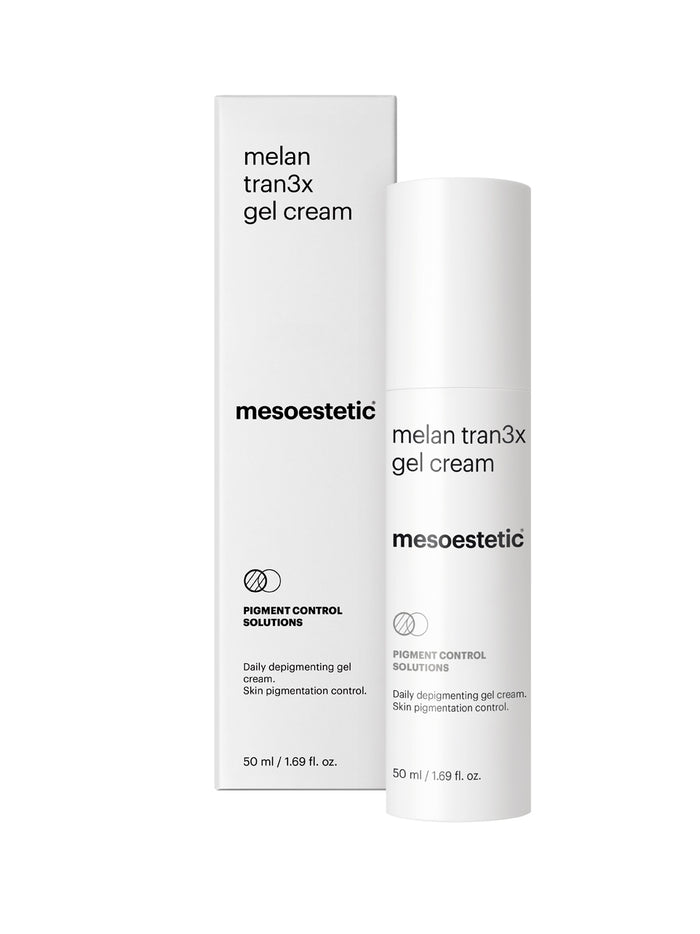 mesoestetic melan tran3x gel cream