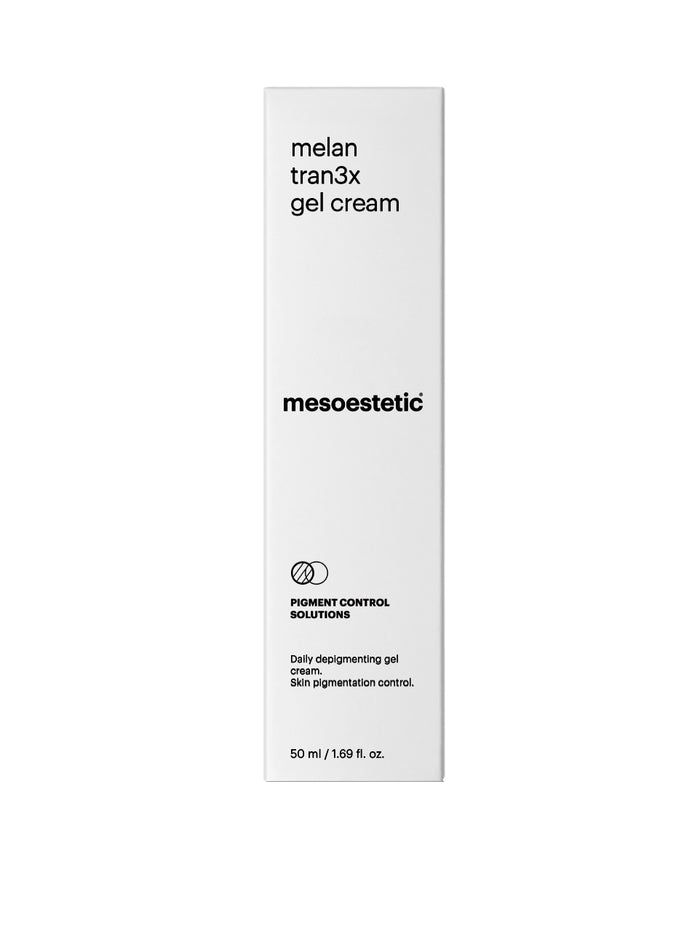 mesoestetic melan tran3x gel cream