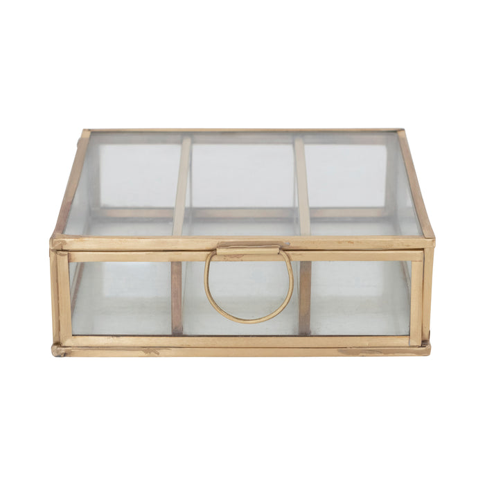 Metal and Glass Box