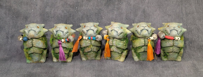 MINI FAUX STONE EFFIGY STATUE GROUP 1