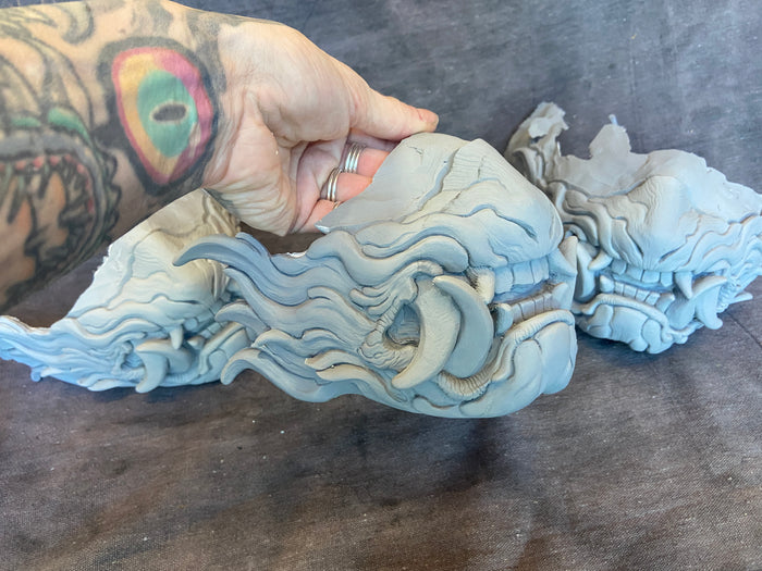 MISCAST DISCOUNTED SNARL BLANK MASKS