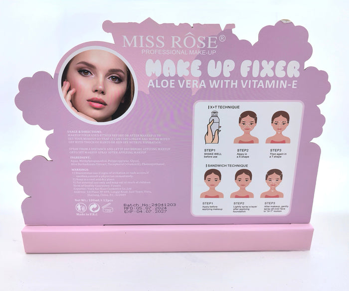Miss Rose EverFresh Makeup Fixer - Miss Rose Com Pk