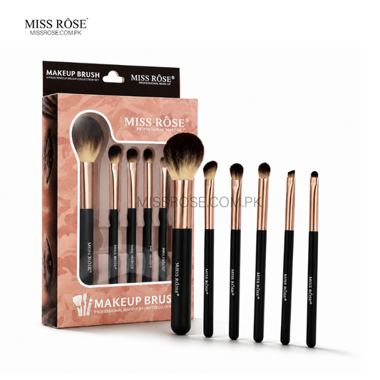 Shop Miss Rose Everyday Essentials Makeup Brush Set