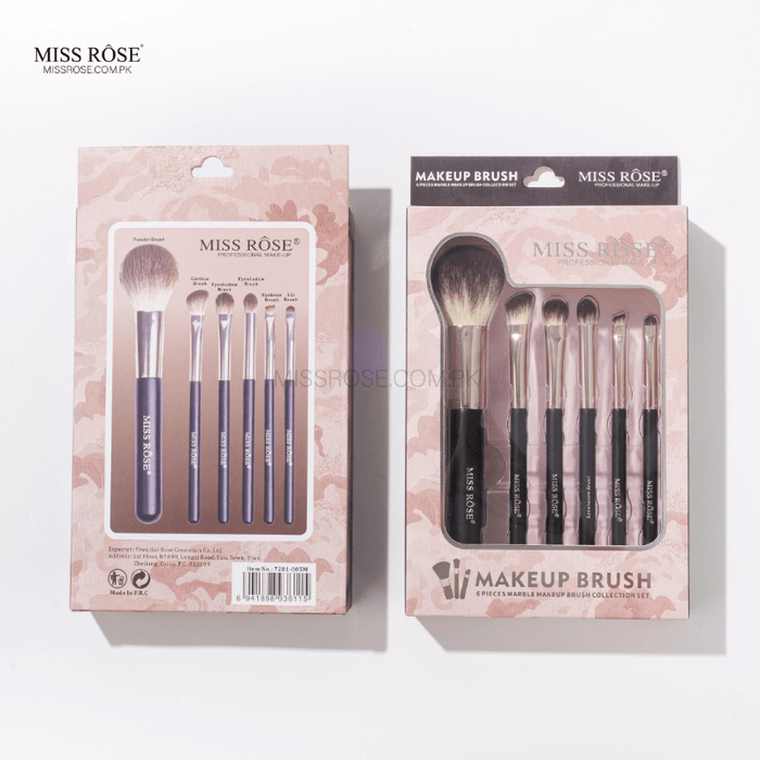 Miss Rose 5-Piece Marble Makeup - Miss Rose Com Pk