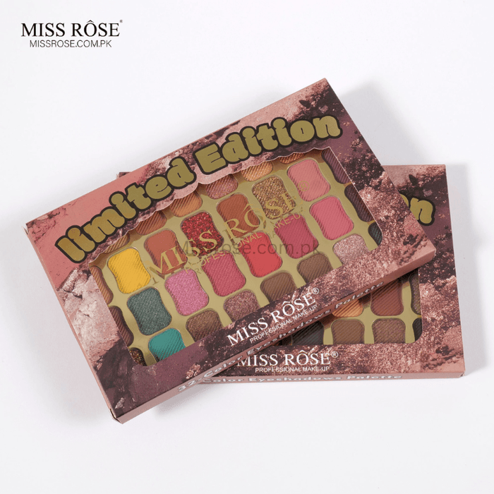 Miss Rose Radiant 32 Shades Palette - Miss Rose Com Pk