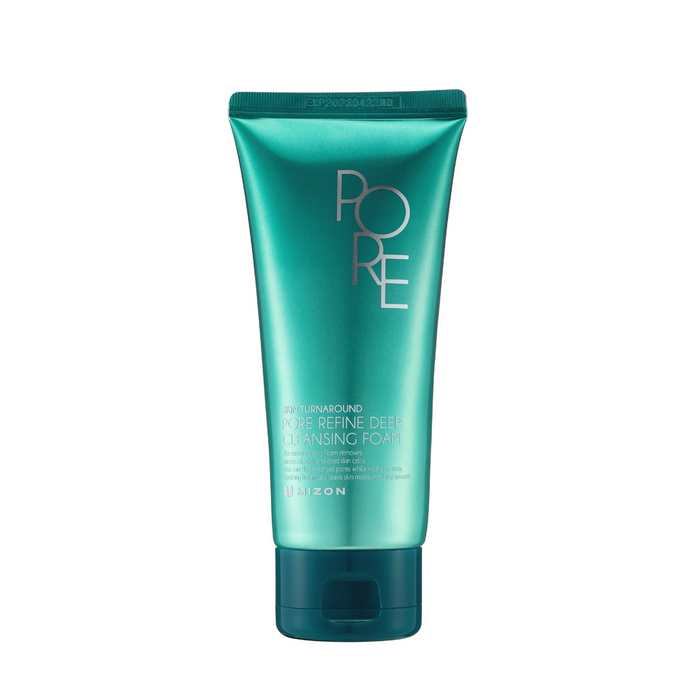 Mizon Skin TurnAround Pore Refine Deep Cleansing Foam 120ml غسول ميزون الجديد