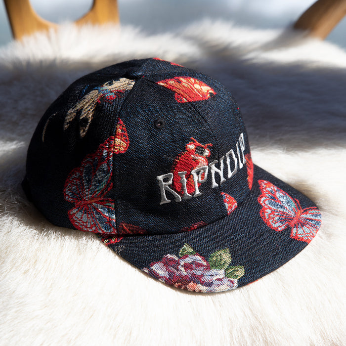 RIPNDIP Monarch 6 Panel Hat (Black)
