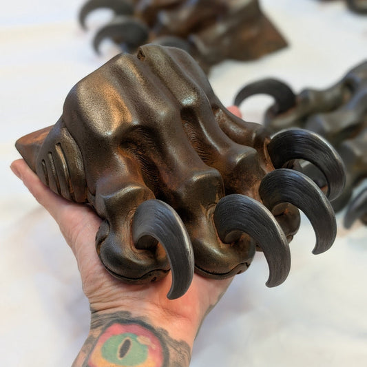 MONSTER PAW COLD CAST METAL DOOR STOPPER