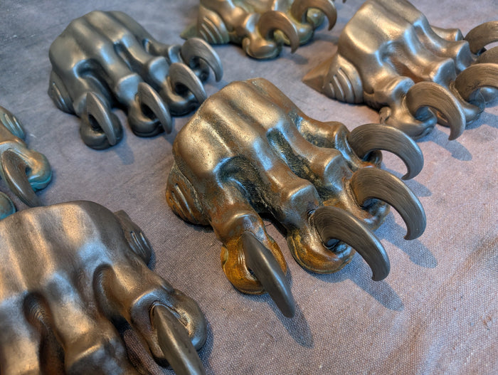 MONSTER PAW COLD CAST METAL DOOR STOPPER