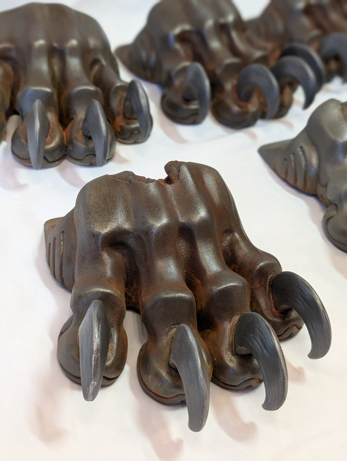 MONSTER PAW COLD CAST METAL DOOR STOPPER