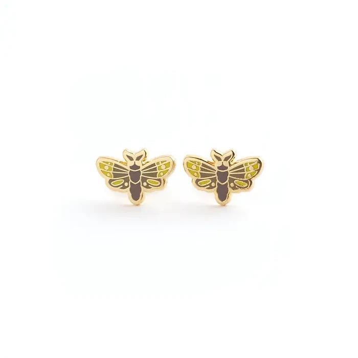 Moth Earrings