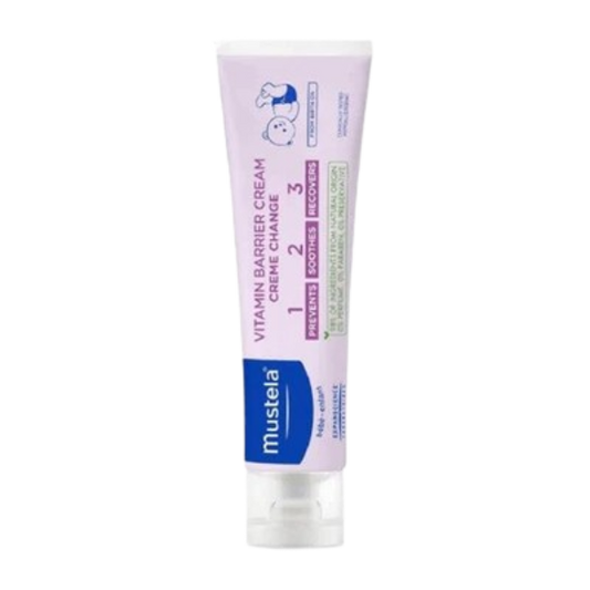 Mustela 1 2 3 Vitamin Barrier Cream 50Ml