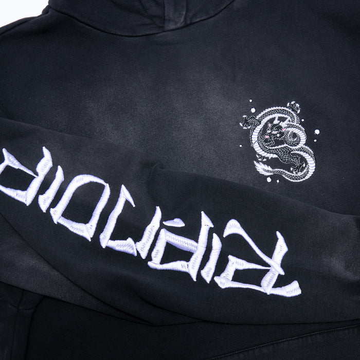 RIPNDIP Mystic Jerm Hoodie (Black Faded Wash)