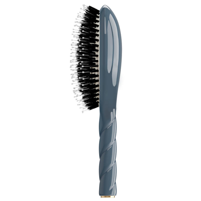 La Bonne Brosse-N.03 The Essential Soft Hair Brush-Hair-LBB_BLEU_SANGLIERNYLONBOULE-The Detox Market |