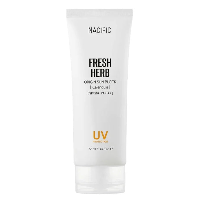 [NACIFIC] Fresh Herb Origin Sun Block Calendula SPF 50+ PA++++ 50ml - Ballagrio